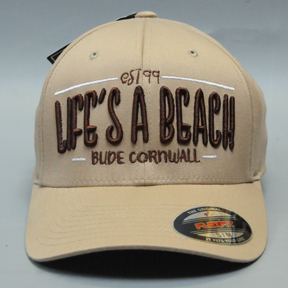 Lifes a beach baseball flexfit caps