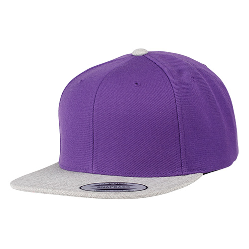 Purple Heather Grey Cap