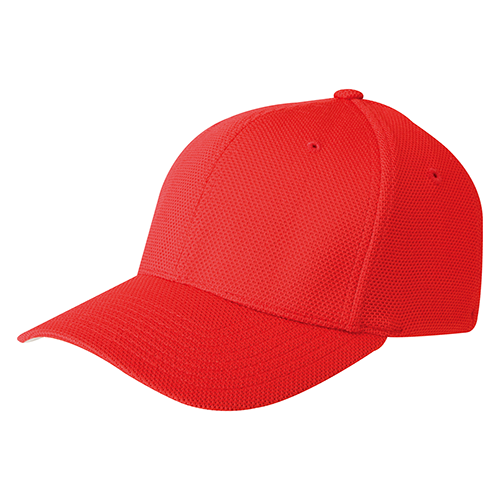Red sports flexfit cap