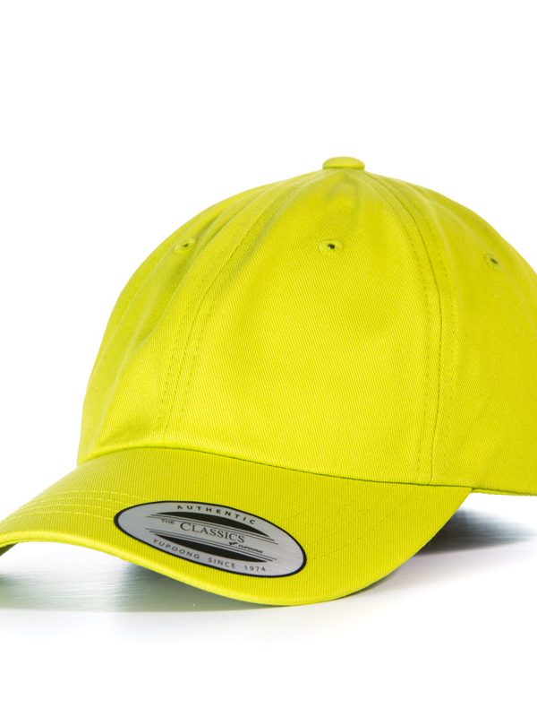 yellow vintage yupoong cap