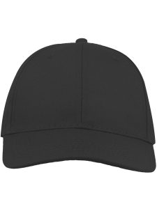 Atlantis Start 6 Panel Baseball Cap - Black product image 1 for custom embroidery