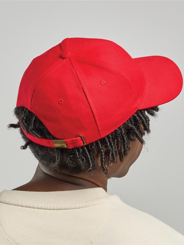 Atlantis Liberty Six Buckle Brushed Cotton 6 Panel Baseball Cap - product image for custom embroidery