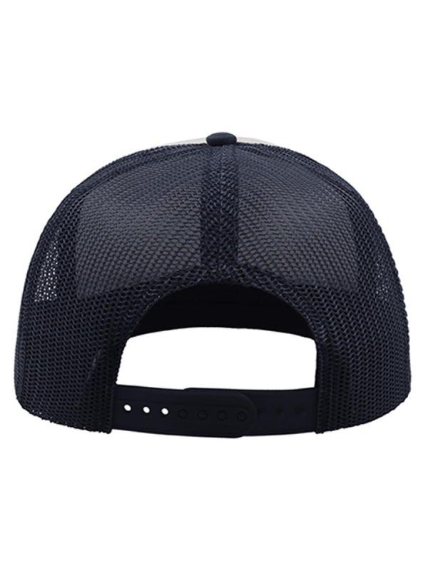 Snapback Foam Trucker Cap - 90's - Navy/Navy product image 1 for custom embroidery