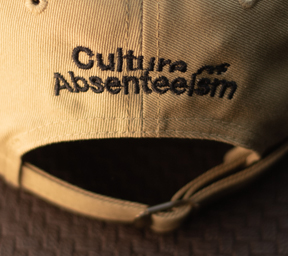 back baseball cap embroidery