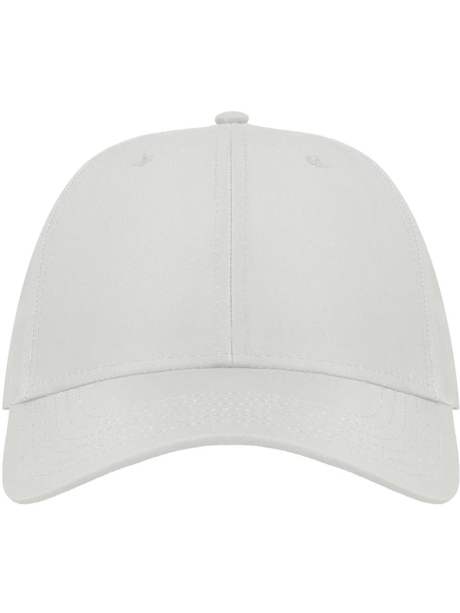 Atlantis Recy Feel Recycled Twill 6 Panel Cap - White product image 2 for custom embroidery Atlantis Recy Feel Recycled Twill 6 Panel Cap - White product image 2 for custom embroidery