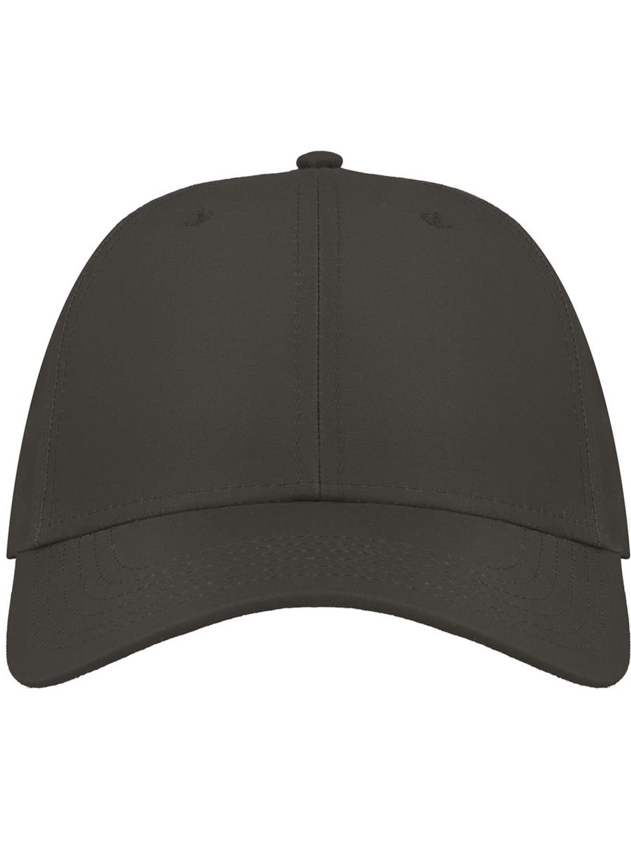 Atlantis Recy Feel Recycled Twill 6 Panel Cap - Dark Grey product image 1 for custom embroidery Atlantis Recy Feel Recycled Twill 6 Panel Cap - Dark Grey product image 1 for custom embroidery