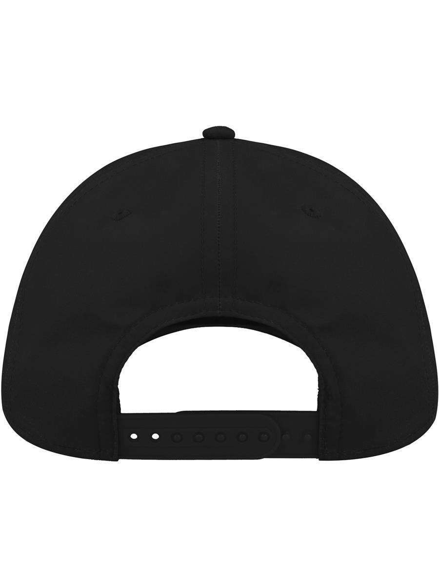Atlantis Recy Feel Recycled Twill 6 Panel Cap - Black product image 2 for custom embroidery Atlantis Recy Feel Recycled Twill 6 Panel Cap - Black product image 2 for custom embroidery