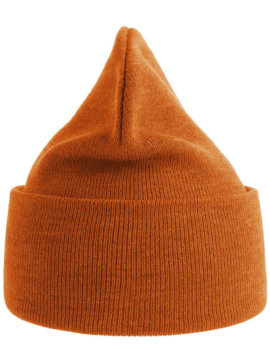 Atlantis Pure Beanie Recycled - Orange product image 2 for custom embroidery Atlantis Pure Beanie Recycled - Orange product image 2 for custom embroidery
