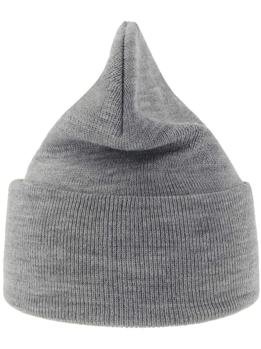 Atlantis Pure Beanie Recycled - Light Grey Melange product image 2 for custom embroidery Atlantis Pure Beanie Recycled - Light Grey Melange product image 2 for custom embroidery