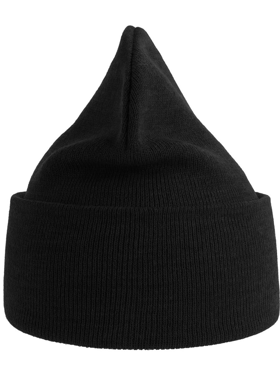 Atlantis Pure Beanie Recycled - Black product image 2 for custom embroidery Atlantis Pure Beanie Recycled - Black product image 2 for custom embroidery