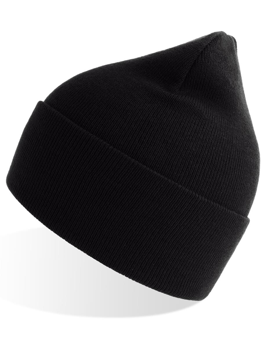 Atlantis Pure Beanie Recycled - Black product image 3 for custom embroidery Atlantis Pure Beanie Recycled - Black product image 3 for custom embroidery