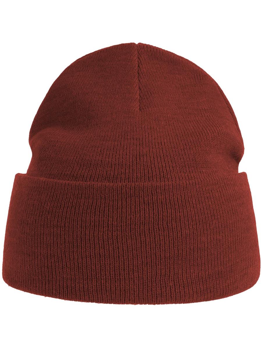 Atlantis Pure Beanie Recycled - Rust product image 1 for custom embroidery Atlantis Pure Beanie Recycled - Rust product image 1 for custom embroidery