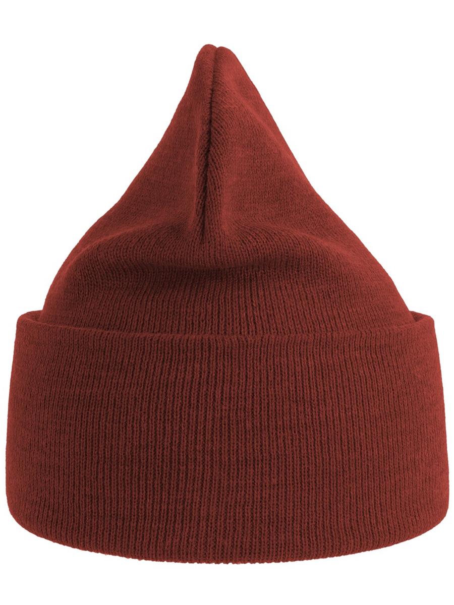 Atlantis Pure Beanie Recycled - Rust product image 2 for custom embroidery Atlantis Pure Beanie Recycled - Rust product image 2 for custom embroidery