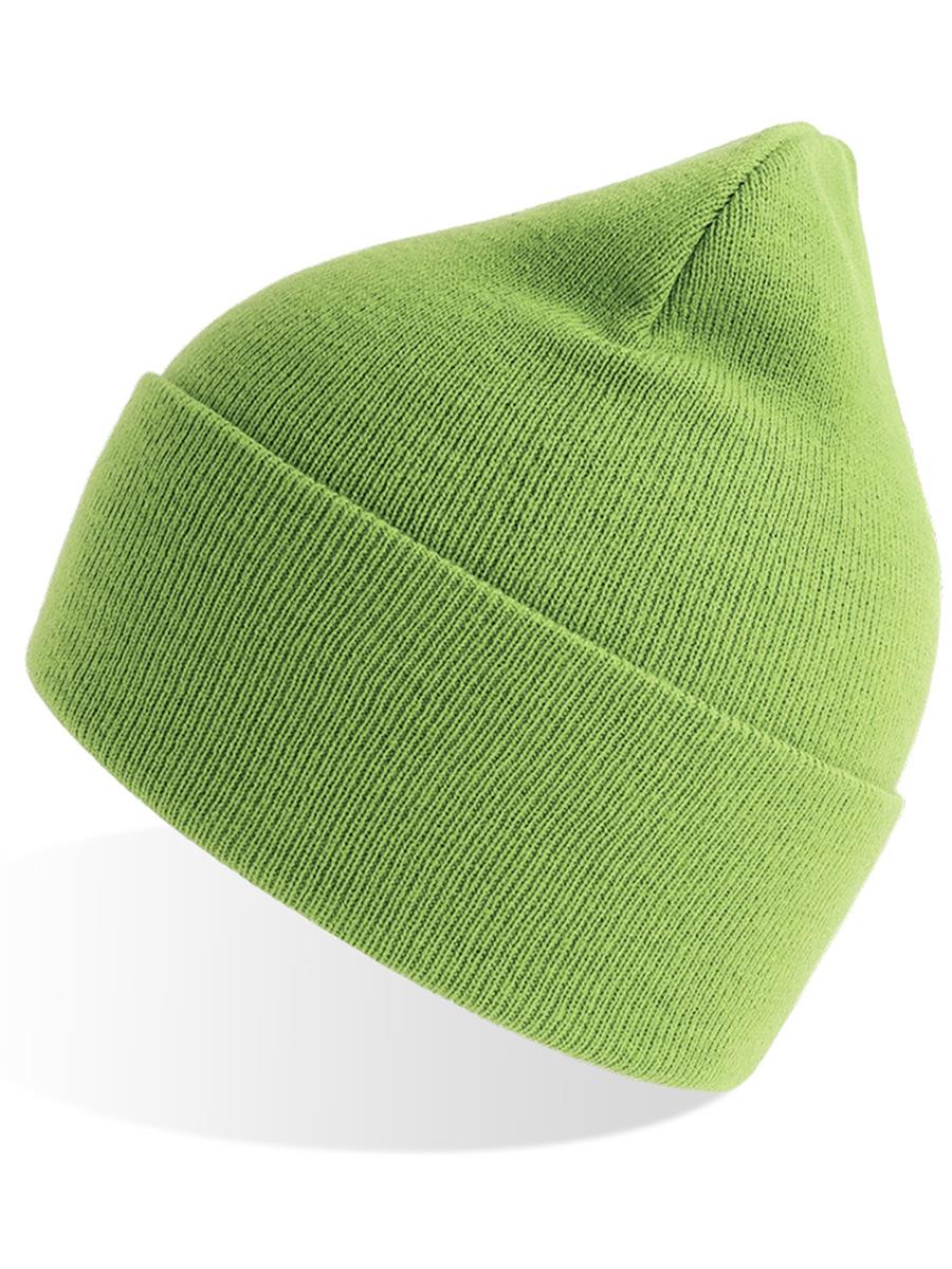 Atlantis Pure Beanie Recycled - Acid Green product image 3 for custom embroidery Atlantis Pure Beanie Recycled - Acid Green product image 3 for custom embroidery