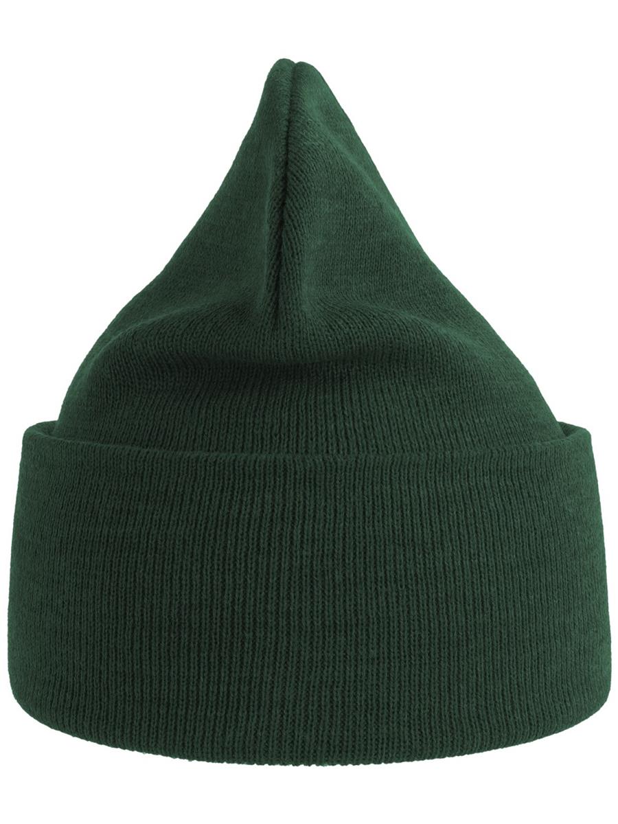 Atlantis Pure Beanie Recycled - Bottle Green product image 2 for custom embroidery Atlantis Pure Beanie Recycled - Bottle Green product image 2 for custom embroidery