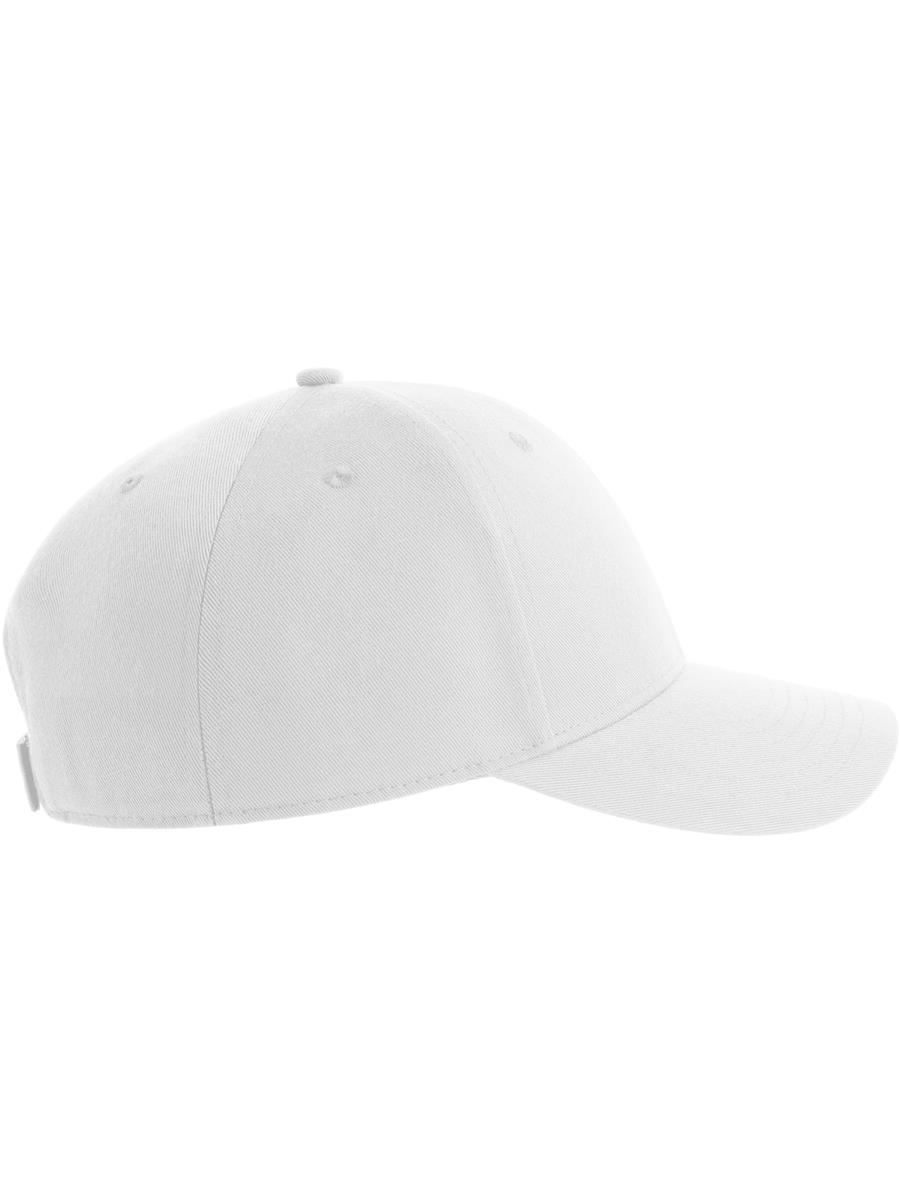 Atlantis Joshua Recycled Polyester 6 Panel Cap - White product image 3 for custom embroidery Atlantis Joshua Recycled Polyester 6 Panel Cap - White product image 3 for custom embroidery