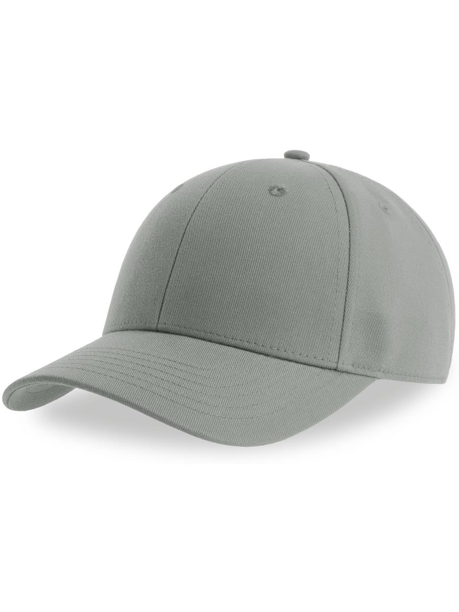 Atlantis Joshua Recycled Polyester 6 Panel Cap - Grey product image 1 for custom embroidery Atlantis Joshua Recycled Polyester 6 Panel Cap - Grey product image 1 for custom embroidery
