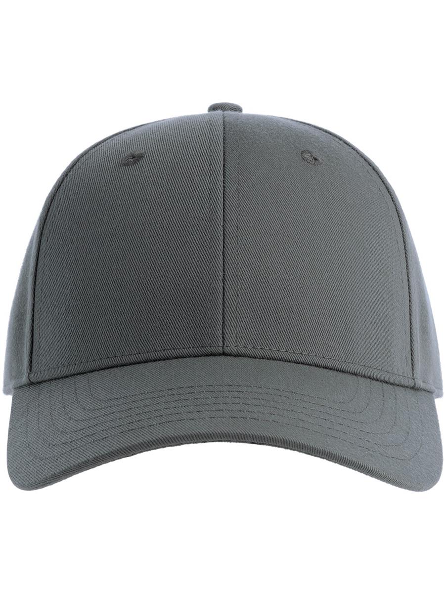Atlantis Joshua Recycled Polyester 6 Panel Cap - Dark Grey product image 2 for custom embroidery Atlantis Joshua Recycled Polyester 6 Panel Cap - Dark Grey product image 2 for custom embroidery