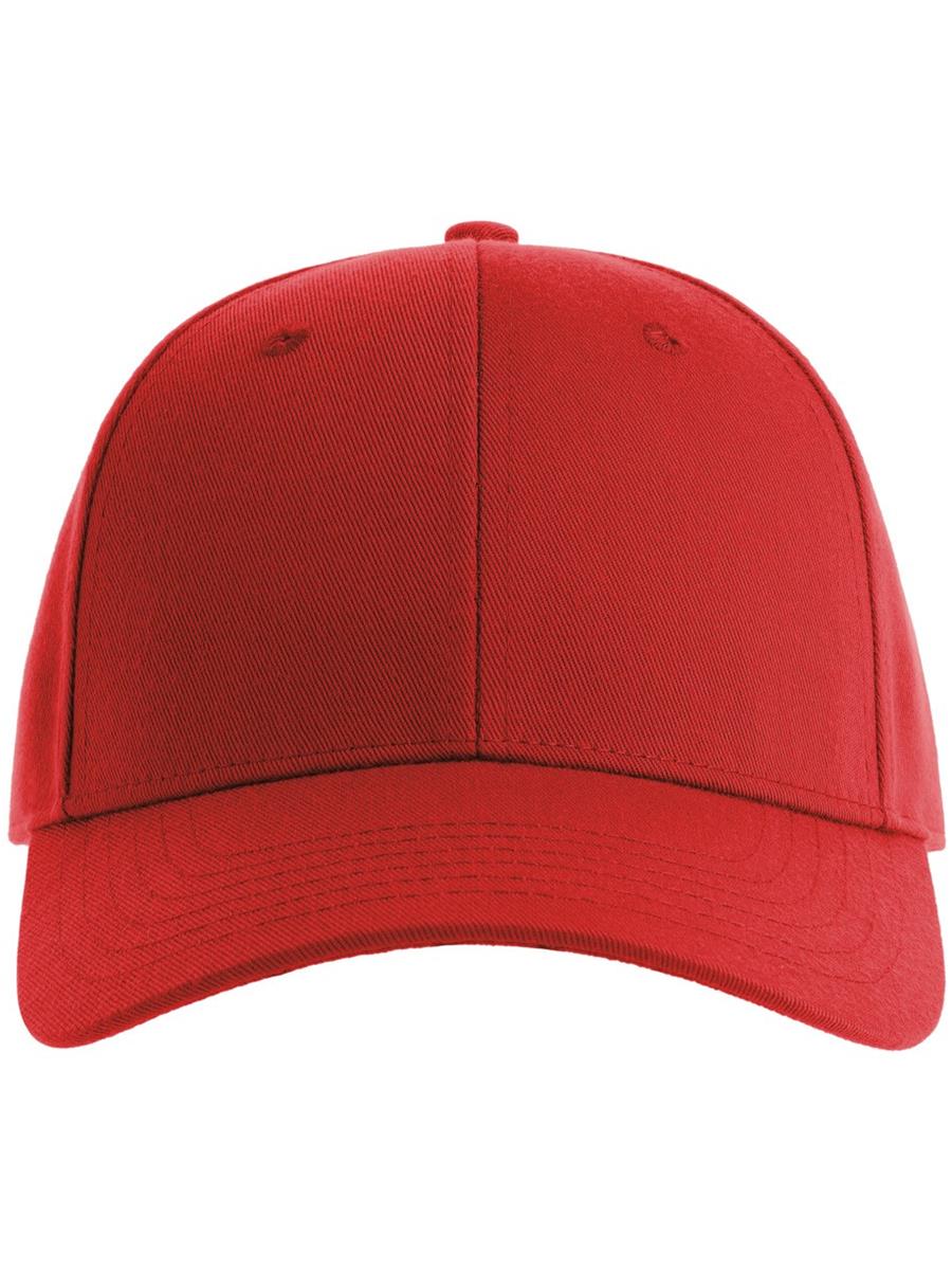 Atlantis Joshua Recycled Polyester 6 Panel Cap - Red product image 2 for custom embroidery Atlantis Joshua Recycled Polyester 6 Panel Cap - Red product image 2 for custom embroidery