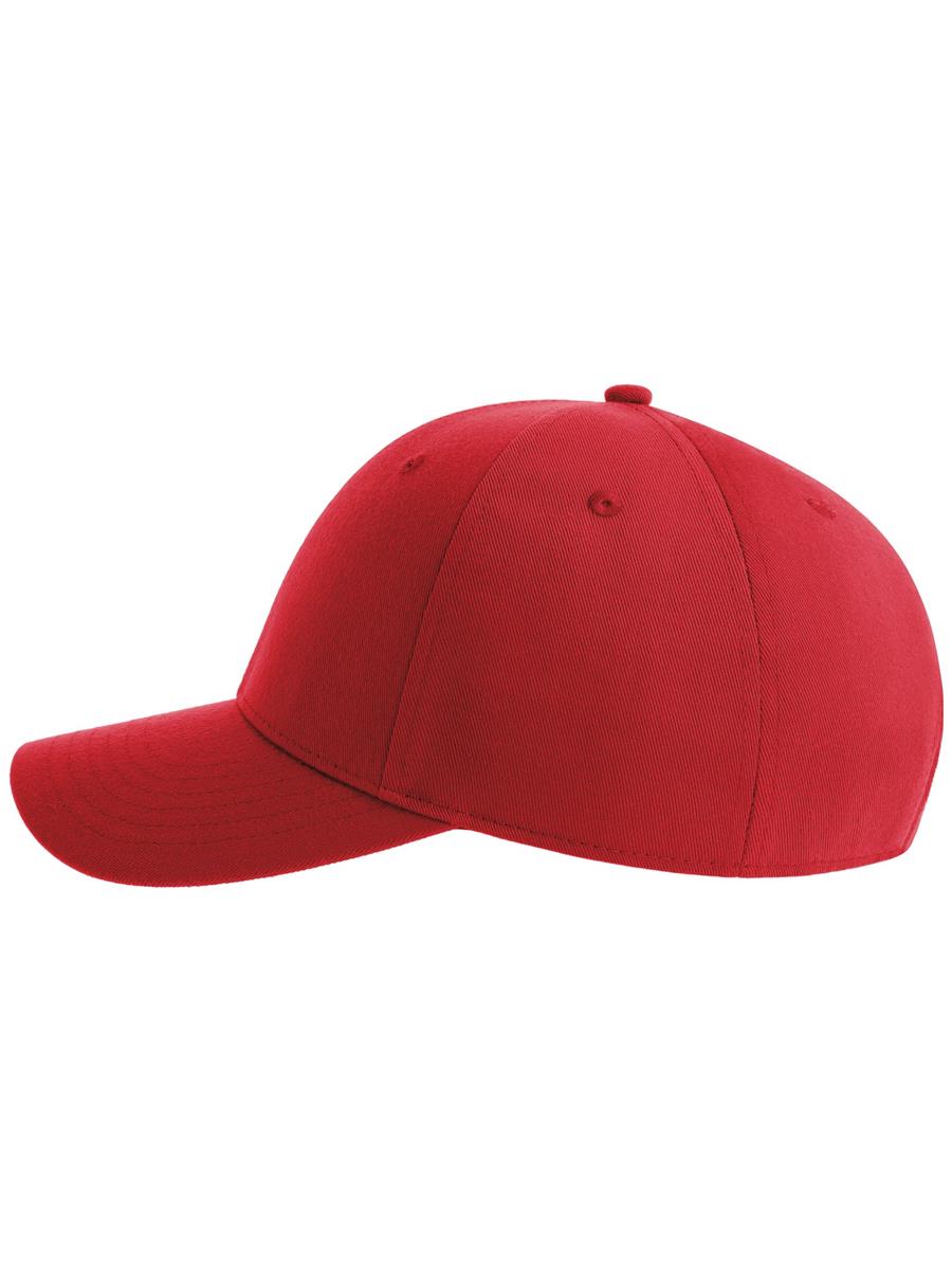 Atlantis Joshua Recycled Polyester 6 Panel Cap - Red product image 4 for custom embroidery Atlantis Joshua Recycled Polyester 6 Panel Cap - Red product image 4 for custom embroidery