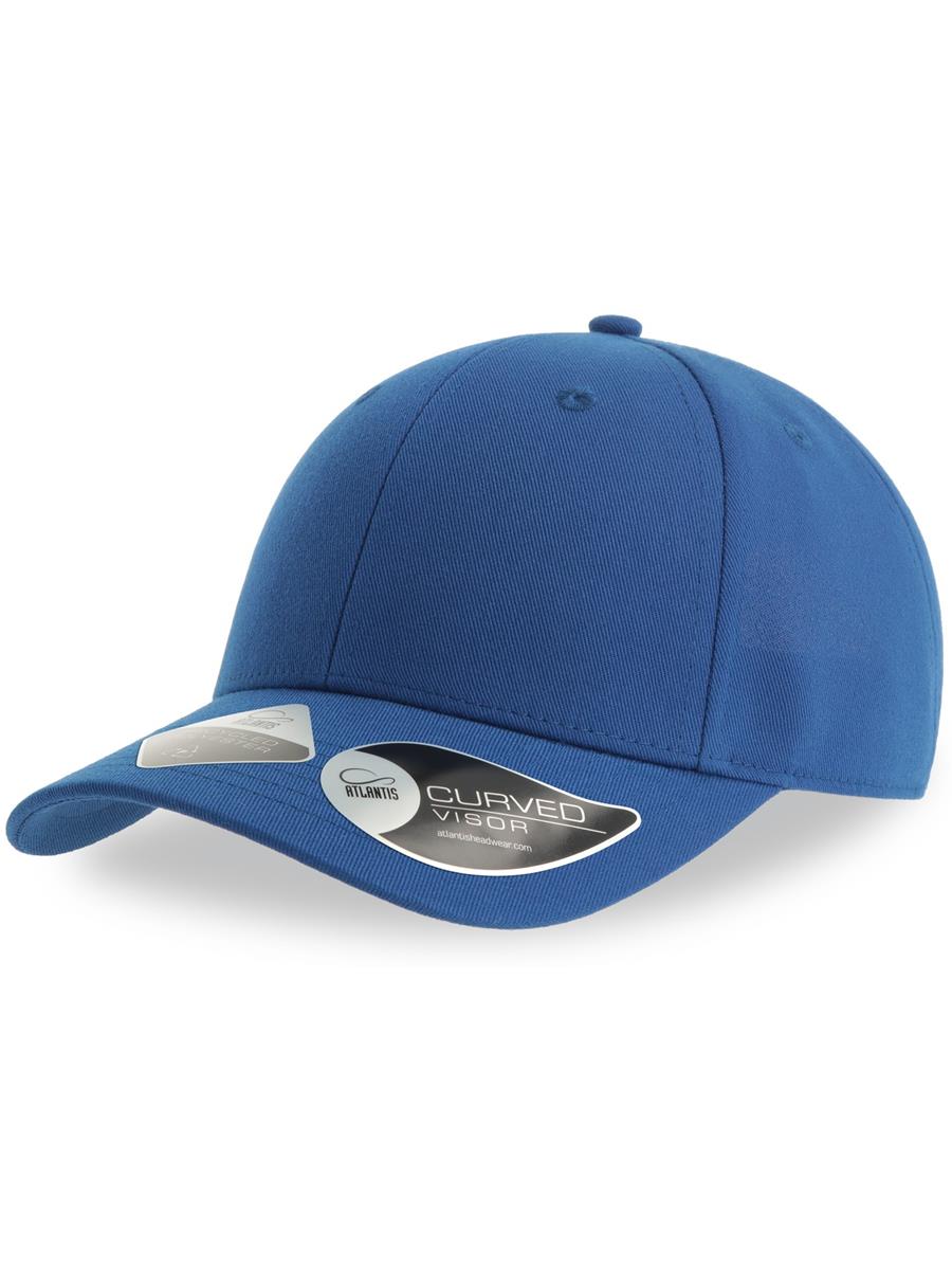 Atlantis Joshua Recycled Polyester 6 Panel Cap - Royal product image 4 for custom embroidery Atlantis Joshua Recycled Polyester 6 Panel Cap - Royal product image 4 for custom embroidery