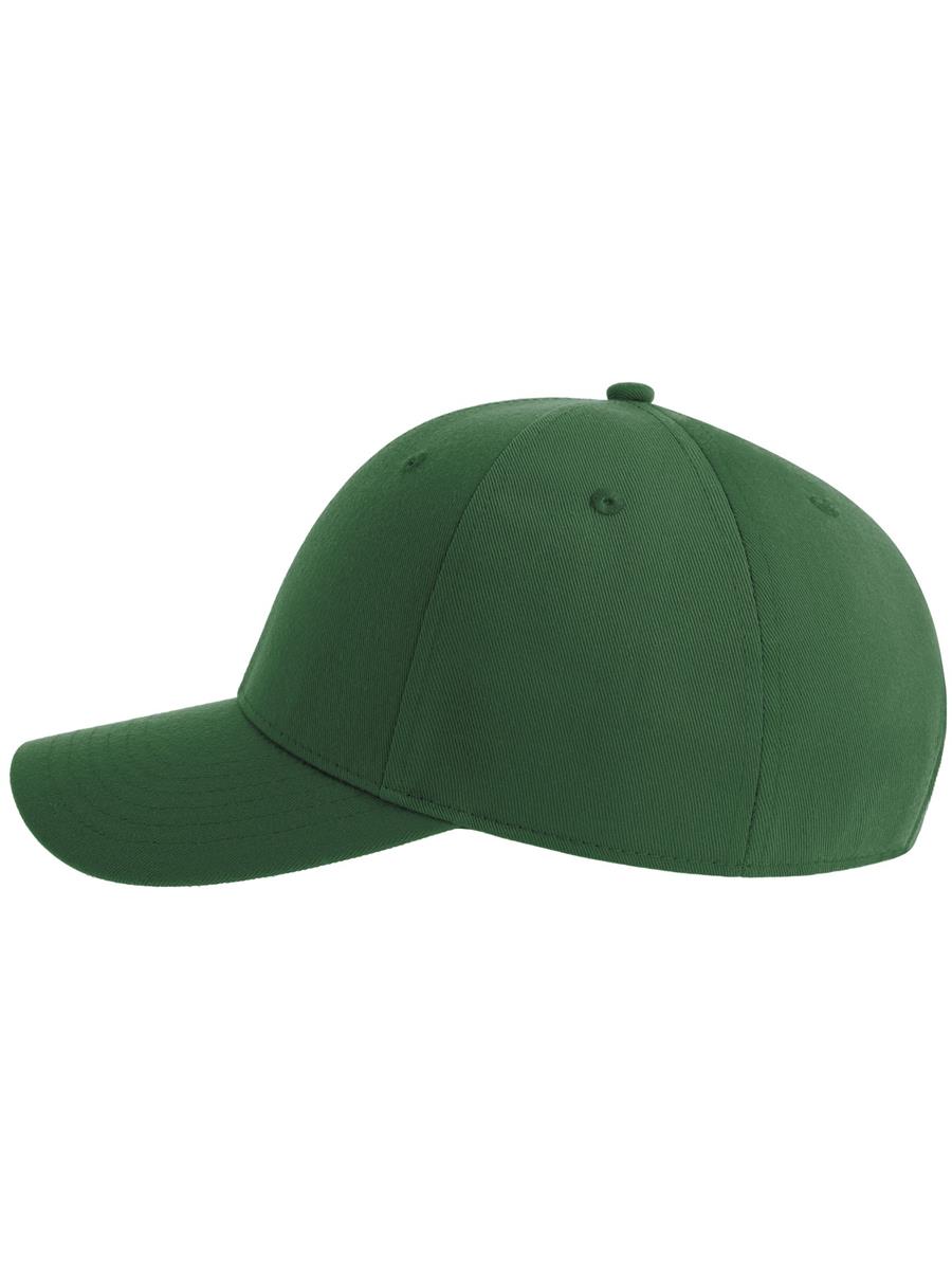 Atlantis Joshua Recycled Polyester 6 Panel Cap - Bottle Green product image 3 for custom embroidery Atlantis Joshua Recycled Polyester 6 Panel Cap - Bottle Green product image 3 for custom embroidery
