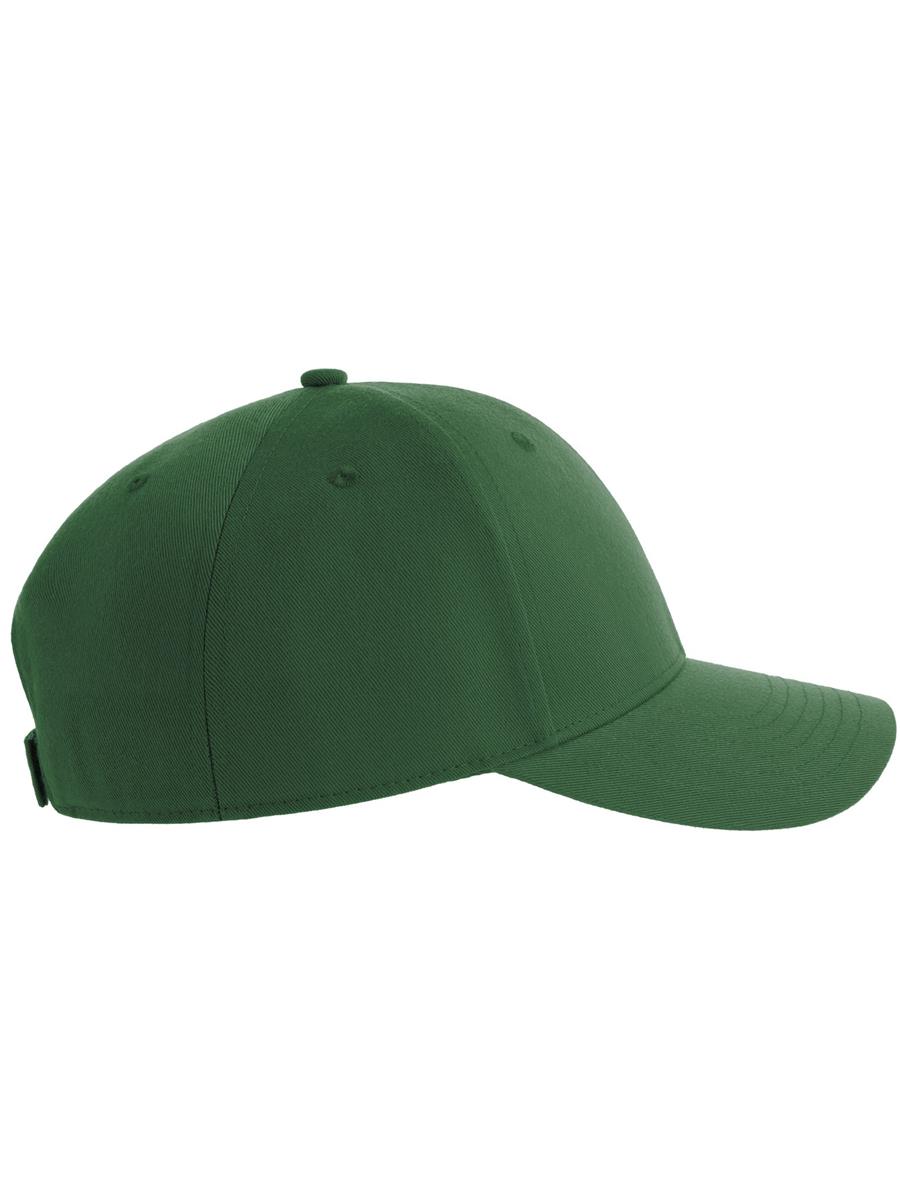 Atlantis Joshua Recycled Polyester 6 Panel Cap - Bottle Green product image 4 for custom embroidery Atlantis Joshua Recycled Polyester 6 Panel Cap - Bottle Green product image 4 for custom embroidery