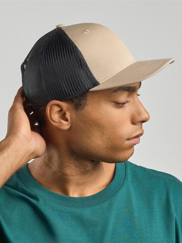 Atlantis Bryce Recycled Trucker 6 Panel Cap - product image for custom embroidery