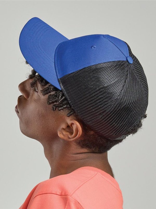 Atlantis Zion Recycled Trucker 5 Panel Cap - product image for custom embroidery