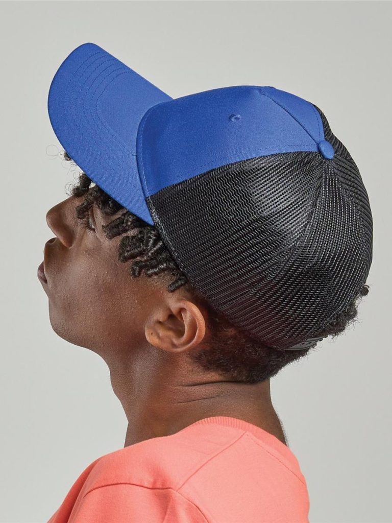 Atlantis Zion Recycled Trucker 5 Panel Cap - product image for custom embroidery