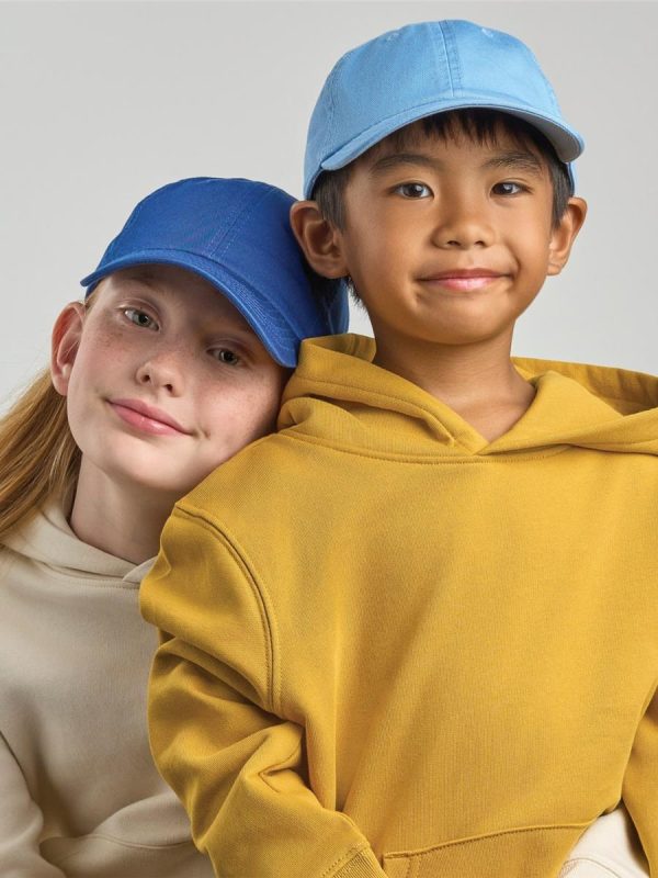 Atlantis Fraser Kid Organic Cotton Unstructured 6 Panel Cap - product image for custom embroidery