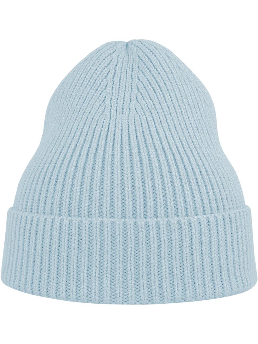 Atlantis Andy Recycled Polyester Acrylic Beanie - Light Blue product image 1 for custom embroidery Atlantis Andy Recycled Beanie - Light Blue product image 1 for custom embroidery