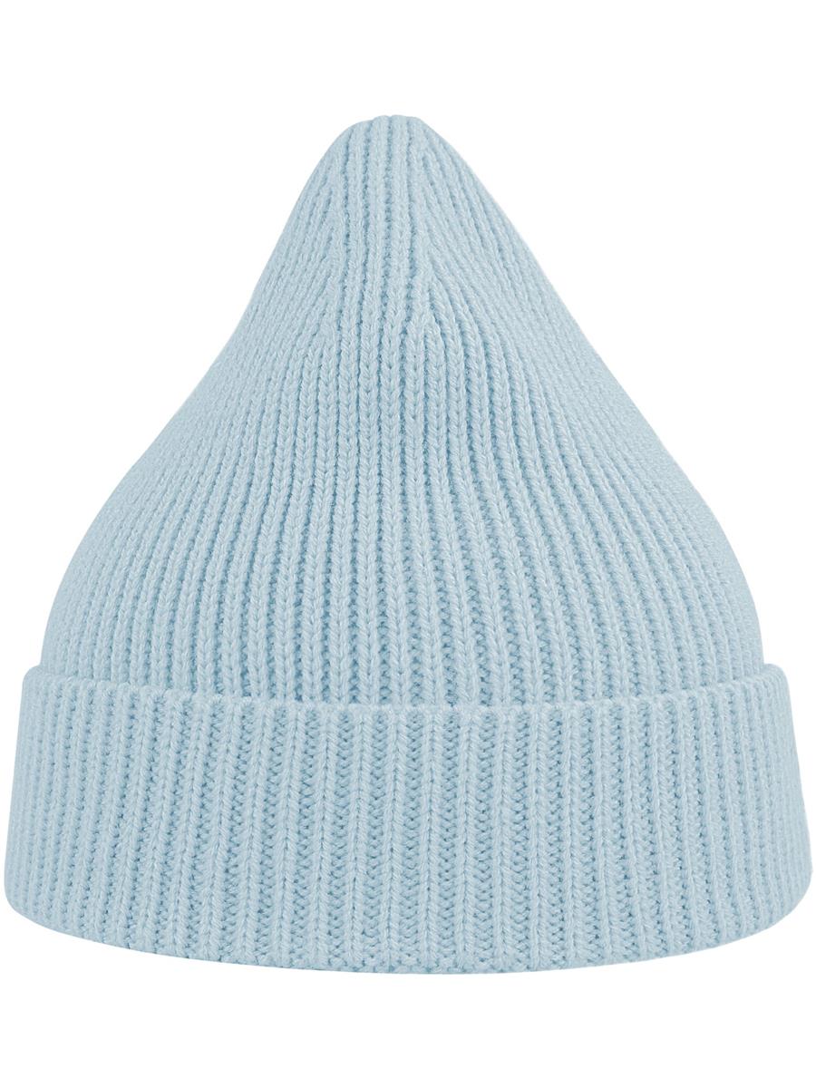 Atlantis Andy Recycled Polyester Acrylic Beanie - Light Blue product image 3 for custom embroidery Atlantis Andy Recycled Beanie - Light Blue product image 3 for custom embroidery