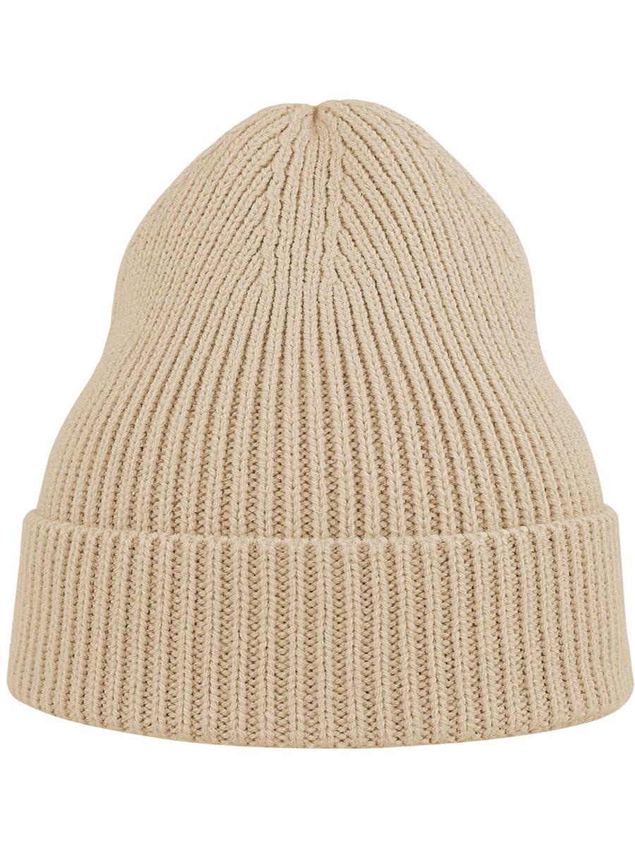 Atlantis Andy Recycled Polyester Acrylic Beanie - Beige product image 1 for custom embroidery Atlantis Andy Recycled Beanie - Beige product image 1 for custom embroidery