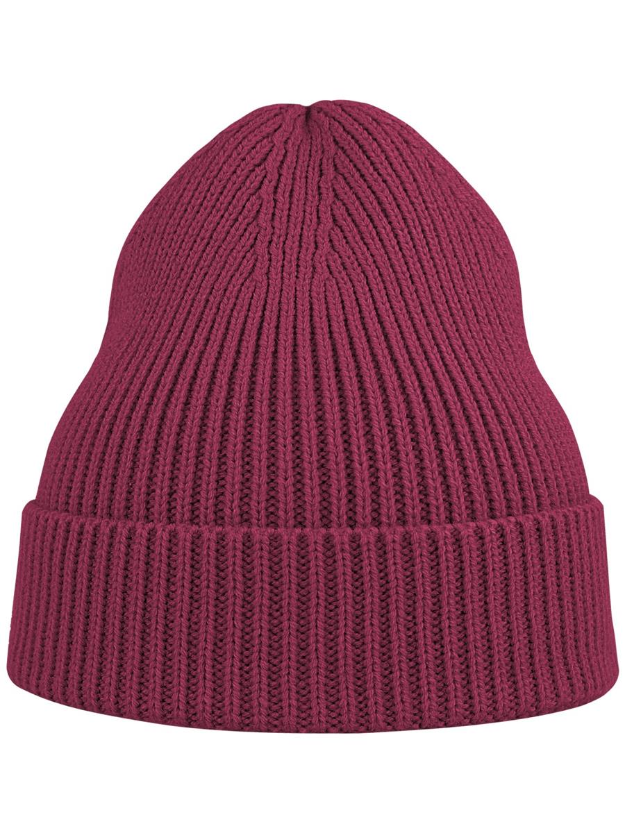 Atlantis Andy Recycled Polyester Acrylic Beanie - Burgundy product image 1 for custom embroidery Atlantis Andy Recycled Beanie - Burgundy product image 1 for custom embroidery