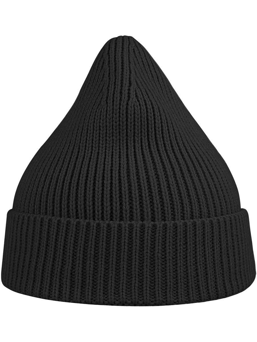 Atlantis Andy Recycled Polyester Acrylic Beanie - Black product image 3 for custom embroidery Atlantis Andy Recycled Beanie - Black product image 3 for custom embroidery