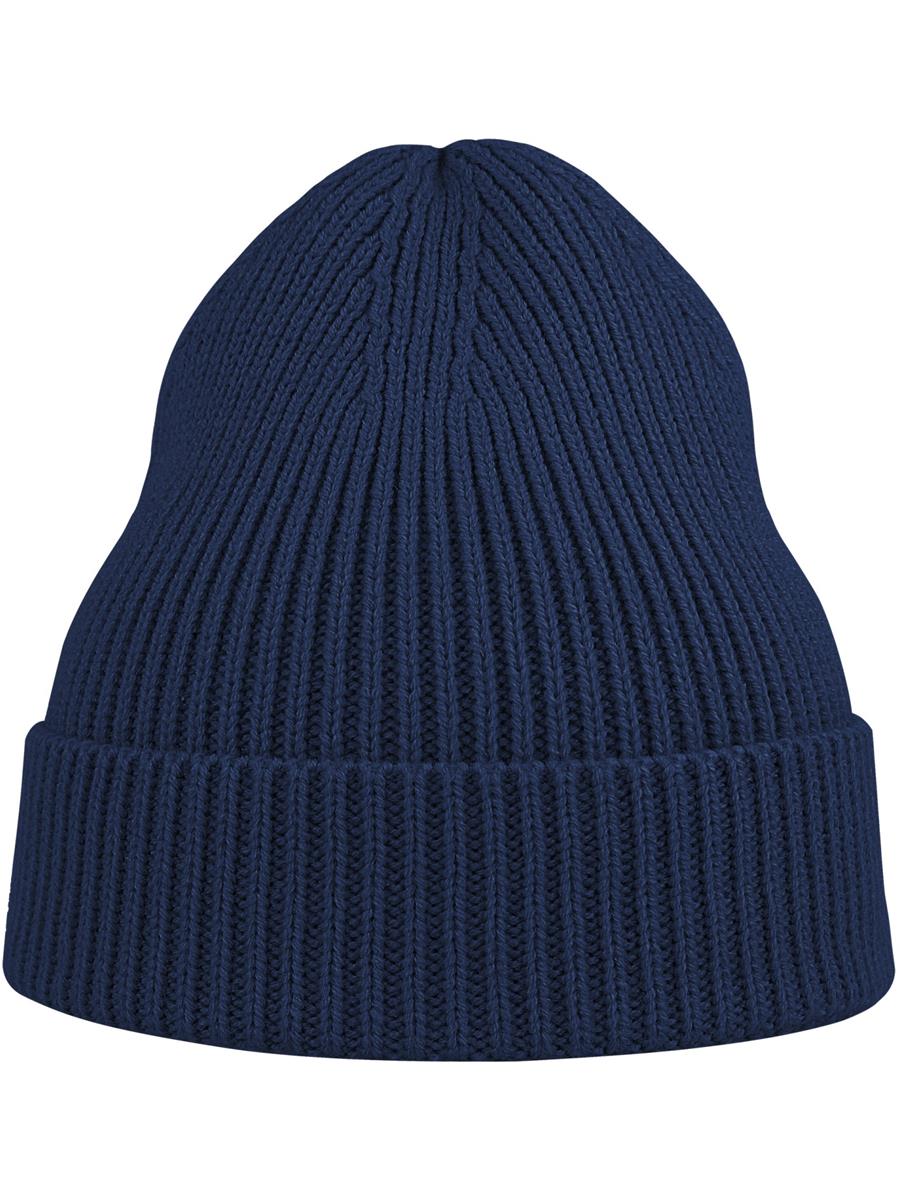 Atlantis Andy Recycled Polyester Acrylic Beanie - Navy product image 1 for custom embroidery Atlantis Andy Recycled Beanie - Navy product image 1 for custom embroidery