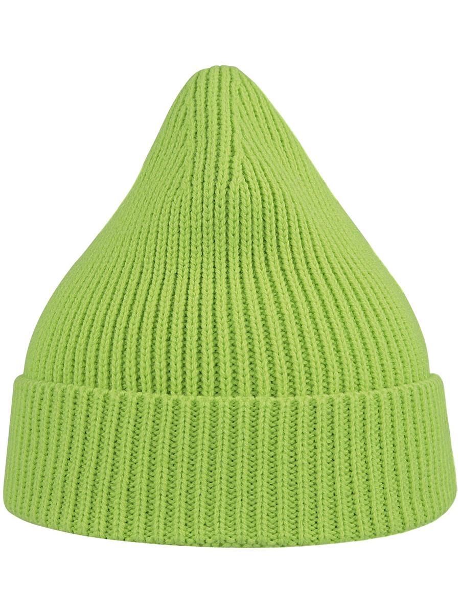Atlantis Andy Recycled Polyester Acrylic Beanie - Acid Green product image 3 for custom embroidery Atlantis Andy Recycled Beanie - Acid Green product image 3 for custom embroidery
