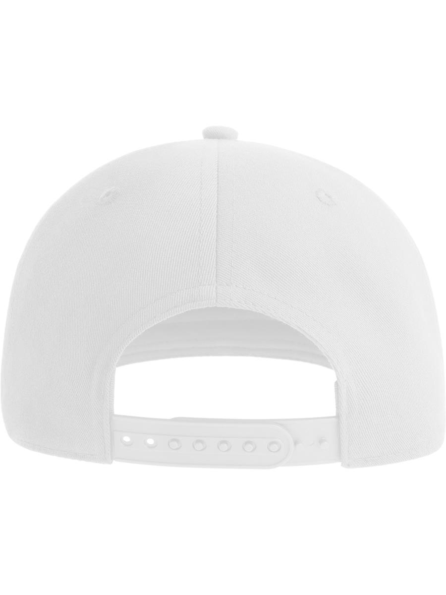 Atlantis James Six Panel Recycled Polyester Snapback - White product image 2 for custom embroidery Atlantis James Six Panel Recycled Polyester Snapback - White product image 2 for custom embroidery