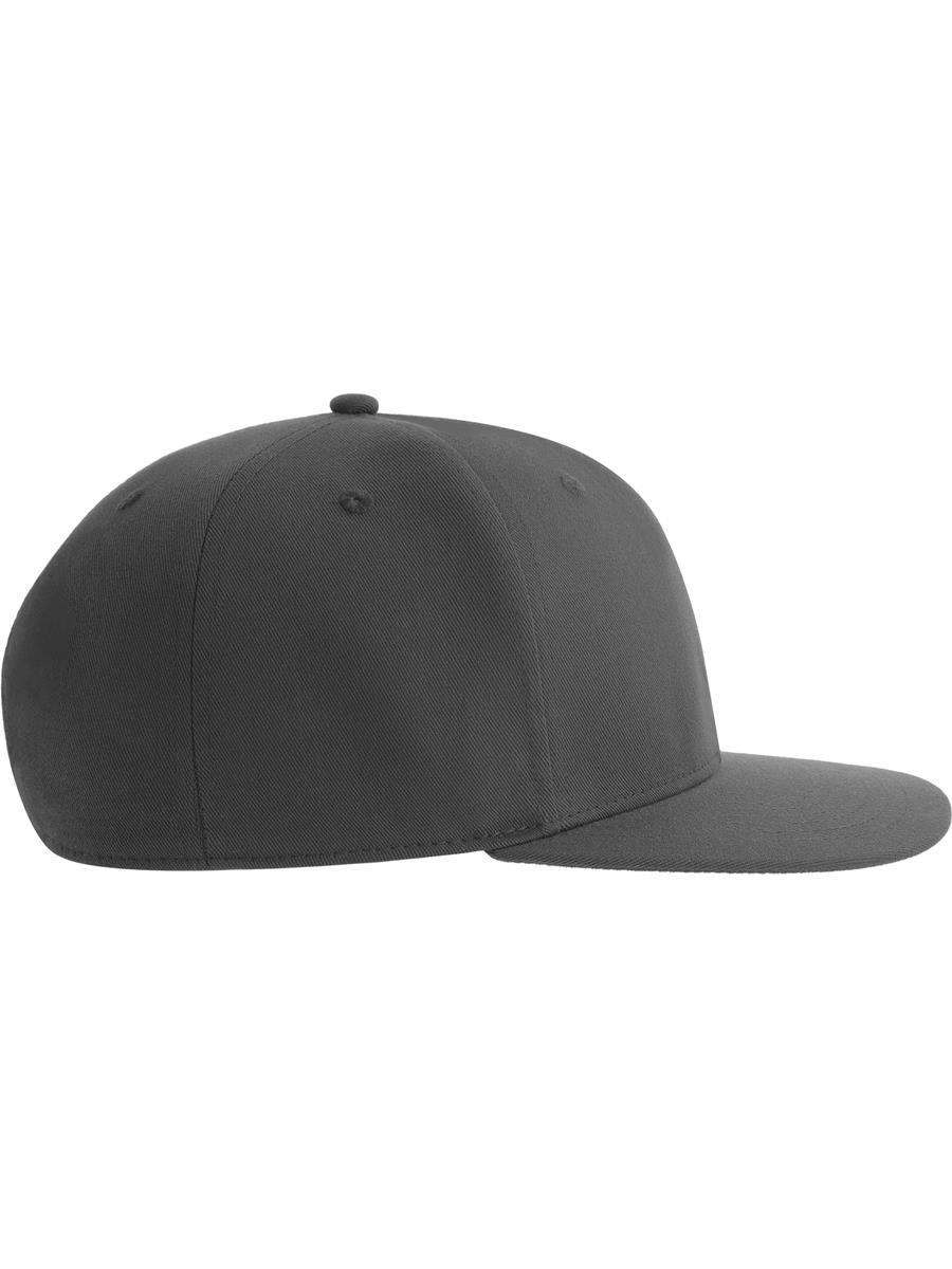 Atlantis James Six Panel Recycled Polyester Snapback - Dark Grey product image 3 for custom embroidery Atlantis James Six Panel Recycled Polyester Snapback - Dark Grey product image 3 for custom embroidery