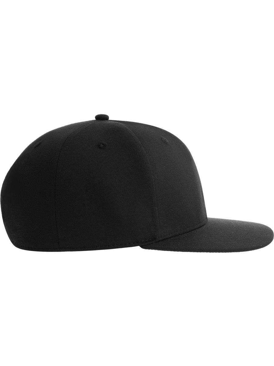 Atlantis James Six Panel Recycled Polyester Snapback - Black product image 3 for custom embroidery Atlantis James Six Panel Recycled Polyester Snapback - Black product image 3 for custom embroidery