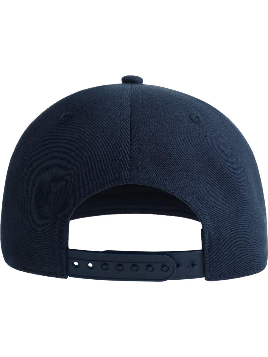Atlantis James Six Panel Recycled Polyester Snapback - Navy product image 2 for custom embroidery Atlantis James Six Panel Recycled Polyester Snapback - Navy product image 2 for custom embroidery