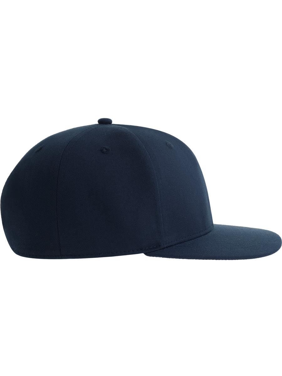 Atlantis James Six Panel Recycled Polyester Snapback - Navy product image 3 for custom embroidery Atlantis James Six Panel Recycled Polyester Snapback - Navy product image 3 for custom embroidery