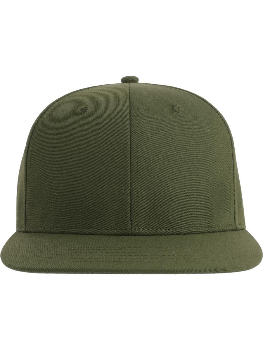 Atlantis James Six Panel Recycled Polyester Snapback - Olive product image 1 for custom embroidery Atlantis James Six Panel Recycled Polyester Snapback - Olive product image 1 for custom embroidery