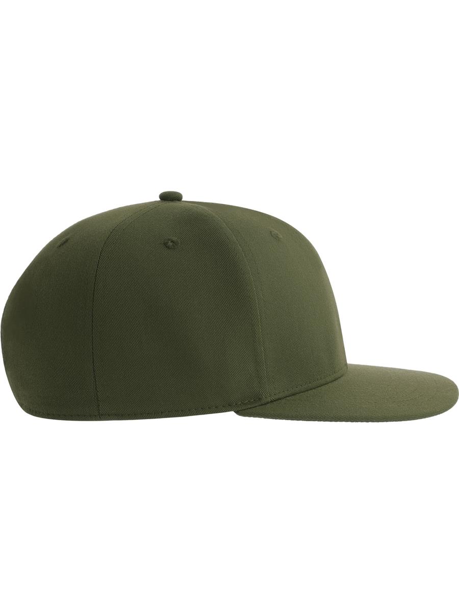 Atlantis James Six Panel Recycled Polyester Snapback - Olive product image 3 for custom embroidery Atlantis James Six Panel Recycled Polyester Snapback - Olive product image 3 for custom embroidery