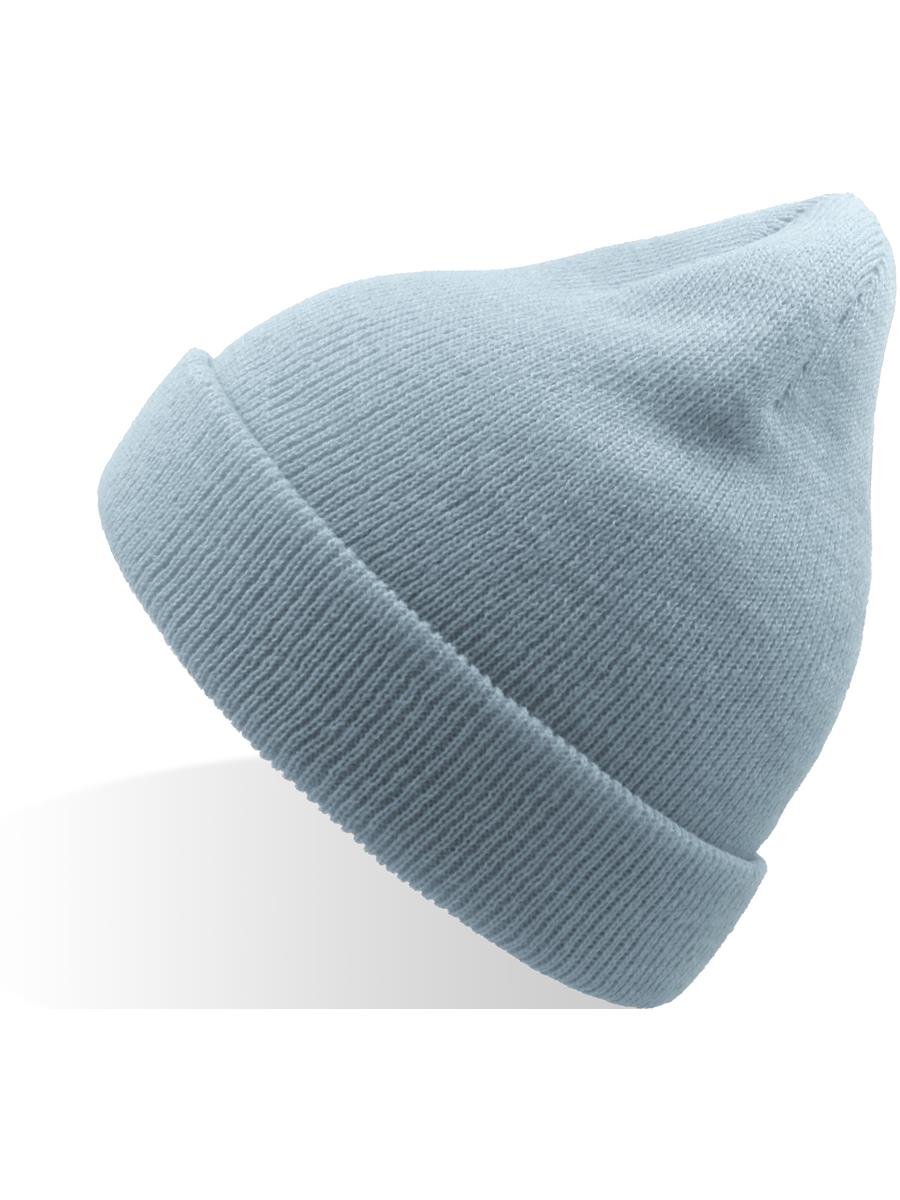 Atlantis Wind S Youth Recycled Beanie - Light Blue product image 3 for custom embroidery Atlantis Wind S Youth Recycled Beanie - Light Blue product image 3 for custom embroidery