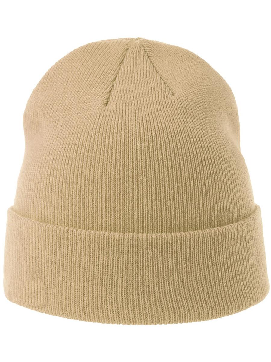 Atlantis Wind S Youth Recycled Beanie - Beige product image 2 for custom embroidery Atlantis Wind S Youth Recycled Beanie - Beige product image 2 for custom embroidery