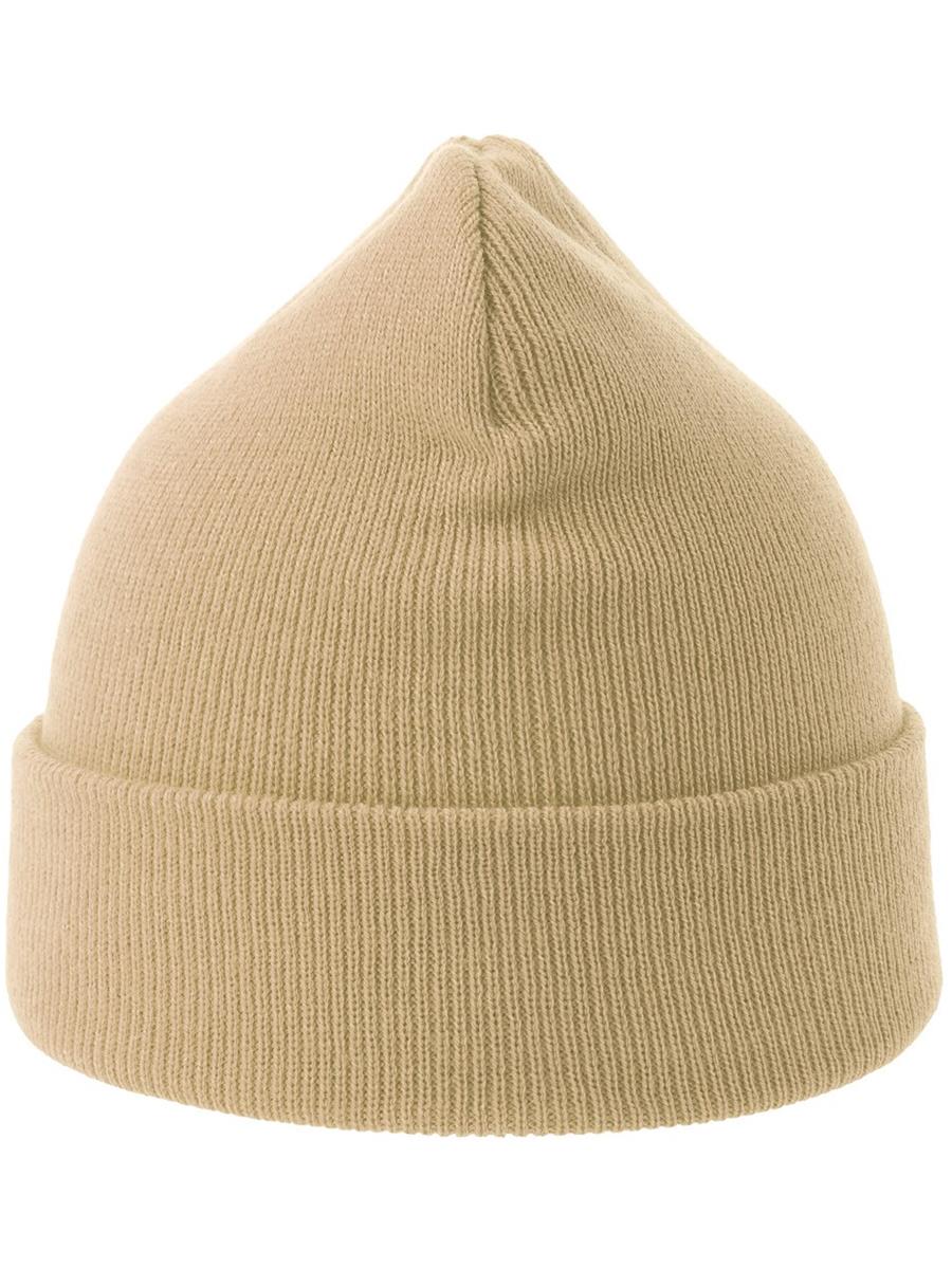Atlantis Wind S Youth Recycled Beanie - Beige product image 3 for custom embroidery Atlantis Wind S Youth Recycled Beanie - Beige product image 3 for custom embroidery