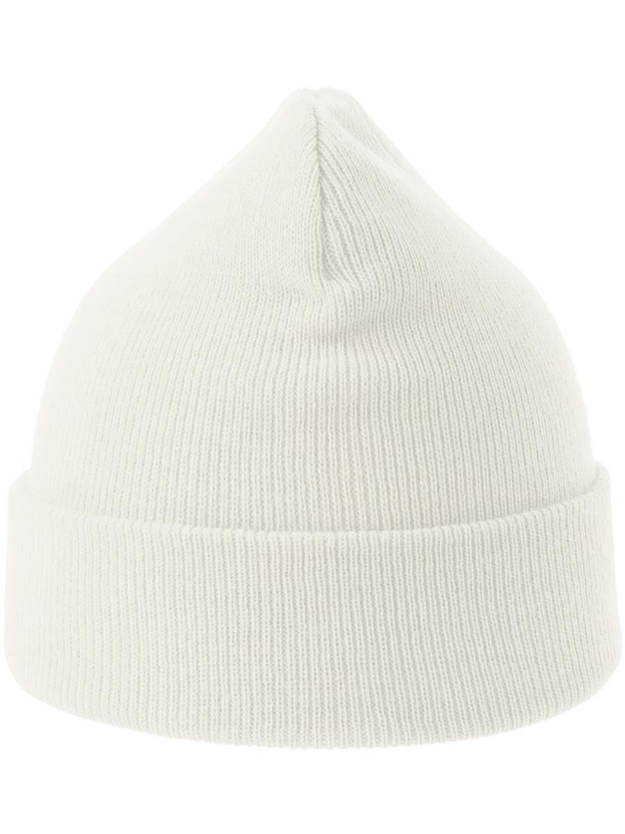 Atlantis Wind S Youth Recycled Beanie - White product image 3 for custom embroidery Atlantis Wind S Youth Recycled Beanie - White product image 3 for custom embroidery