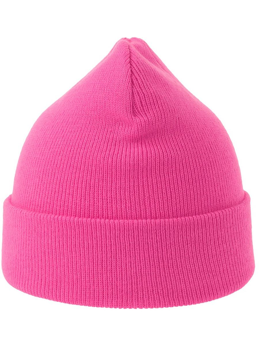 Atlantis Wind S Youth Recycled Beanie - Fuchsia product image 3 for custom embroidery Atlantis Wind S Youth Recycled Beanie - Fuchsia product image 3 for custom embroidery